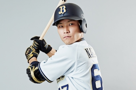 オリックス・バファローズ、中川圭太選手の写真